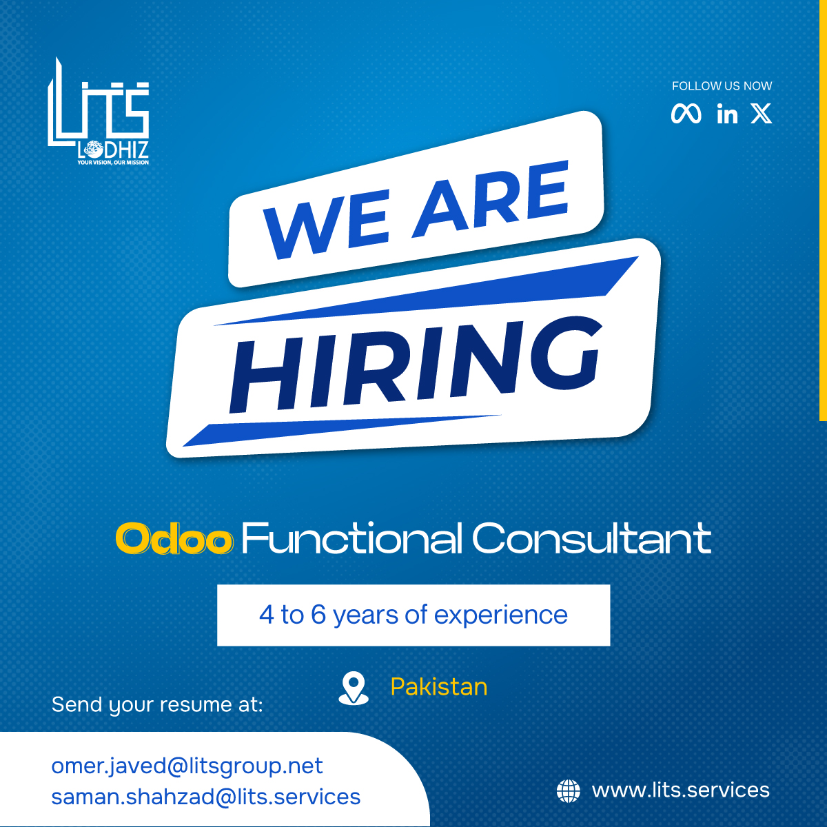 Hiring ODOO Functional Consultant